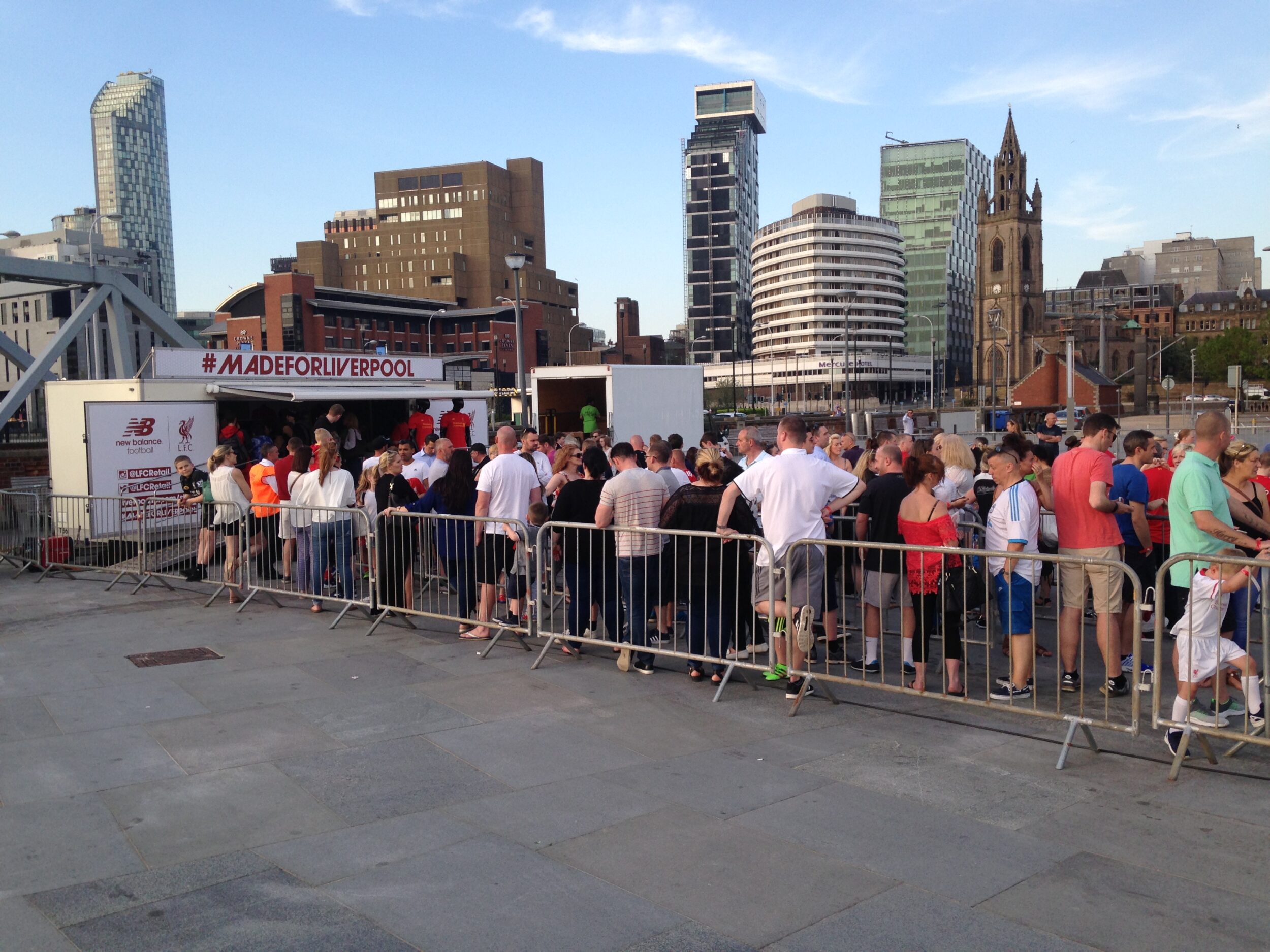 Liverpool FC Retail Trailer Liverpool FC retail trailer
