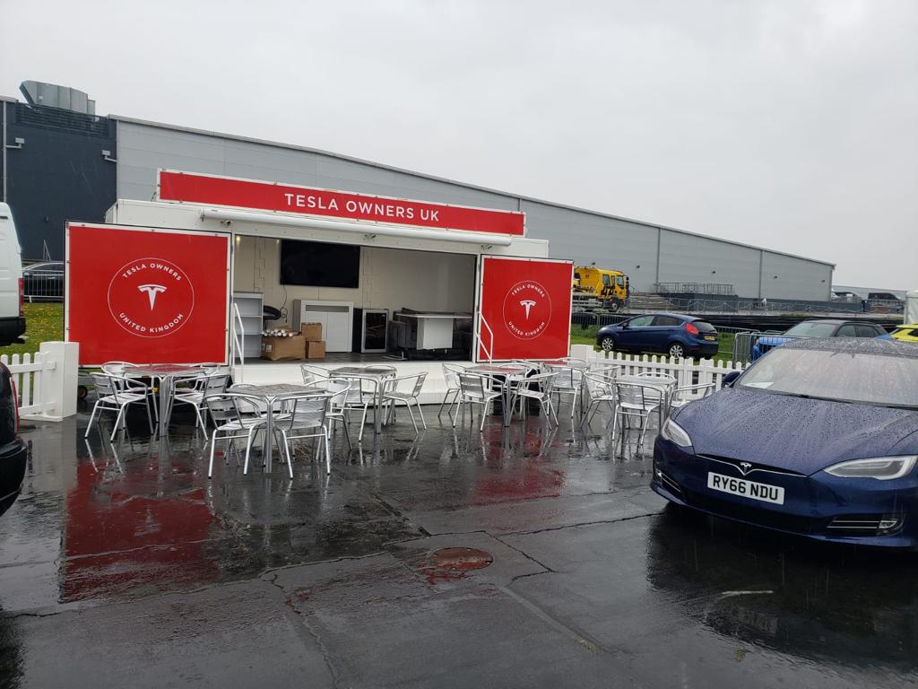 T114 Tesla Fully Charged April 2023 (1) Tesla Fully Charged Event Trailer Hire