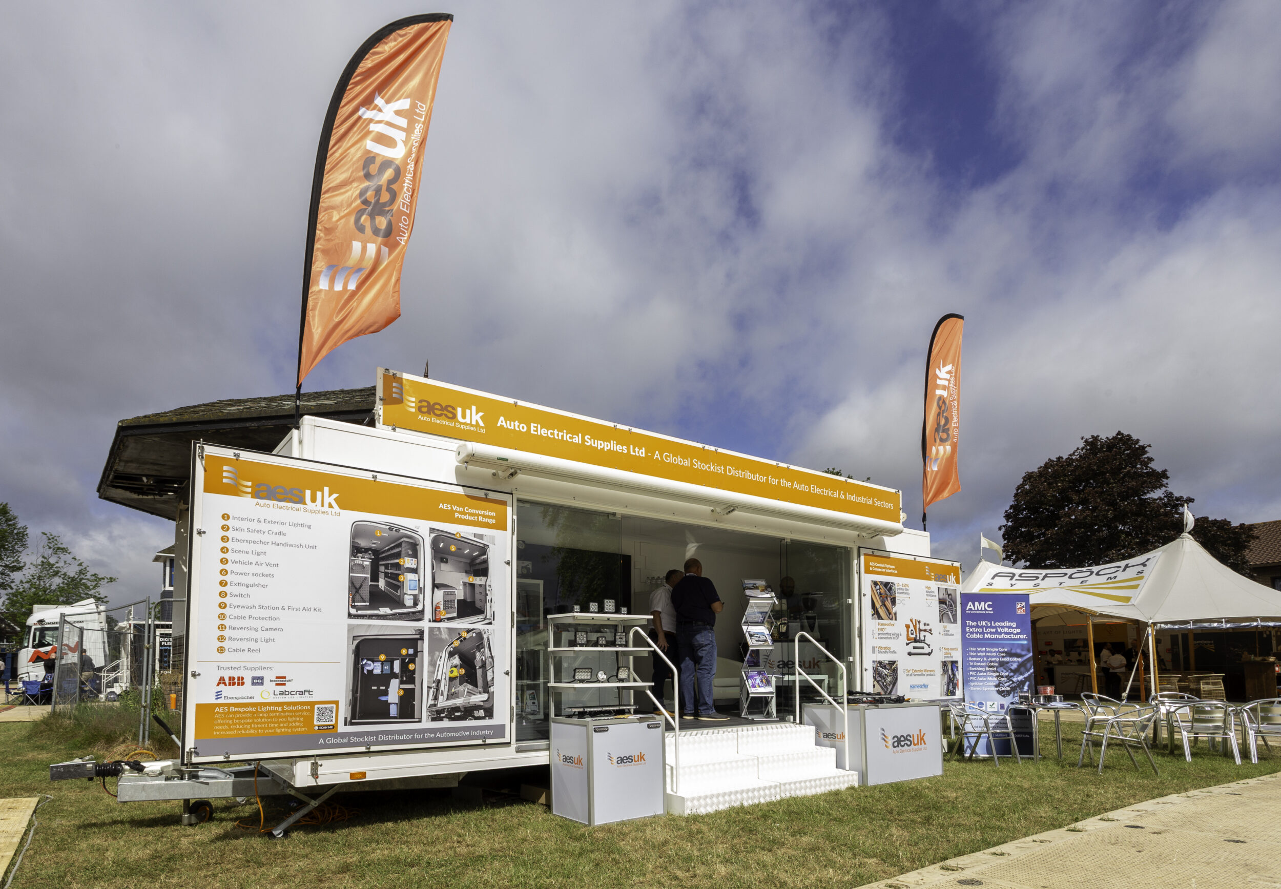 T143 AES Group Road Transport Expo 25 (7) 7M HOSPITALITY TRAILER HIRE