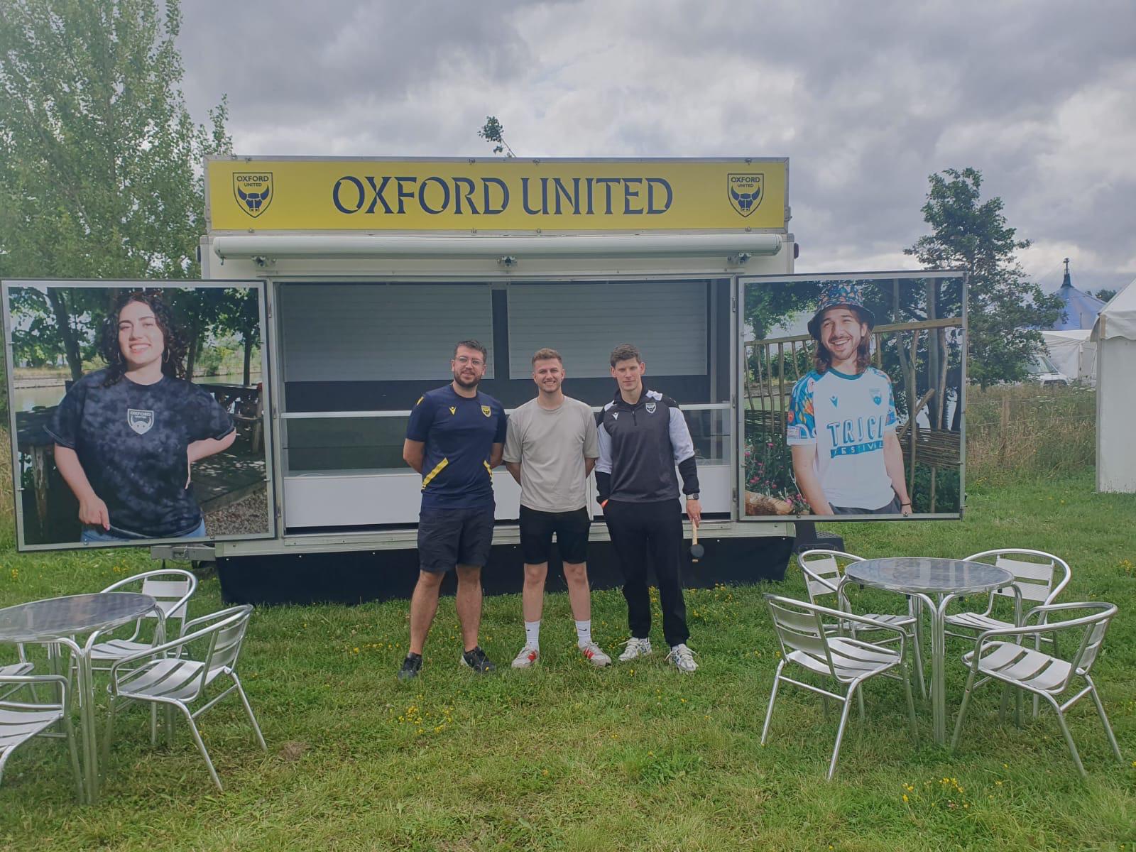 T70 Oxford United Abingdon Truck Festival 2024 (1) Oxford United Truck Fest Merchandising Trailer