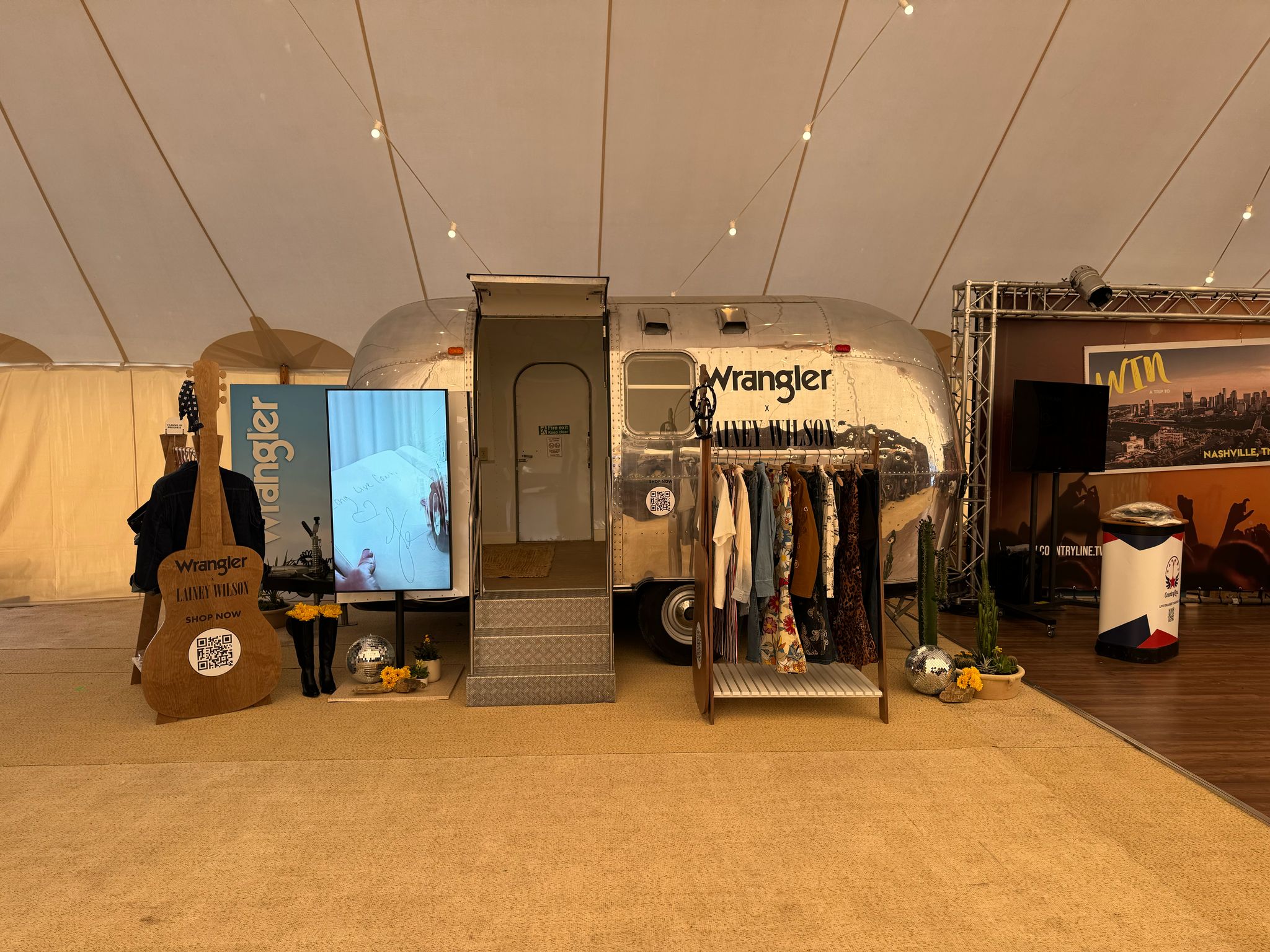 Airstream Hire Dolly for experiential promotion