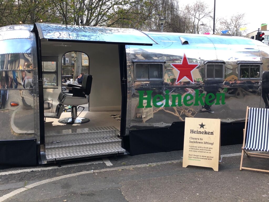 Airstream Heineken Roadshow